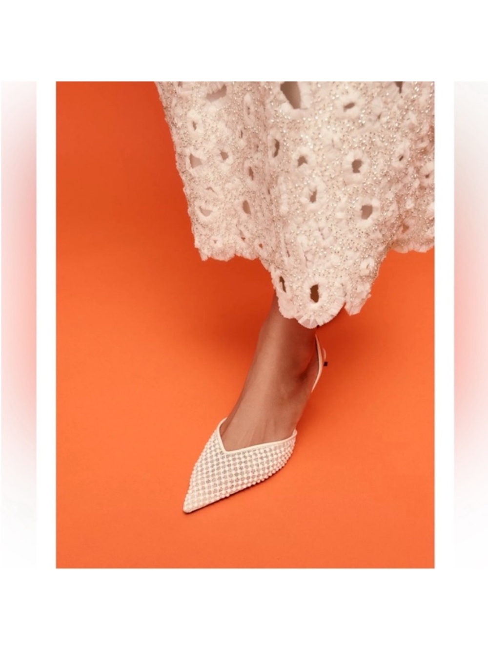 ZARA BEADED MIDI JEWEL SKIRT EMBROIDERED. - Picture 8 of 13